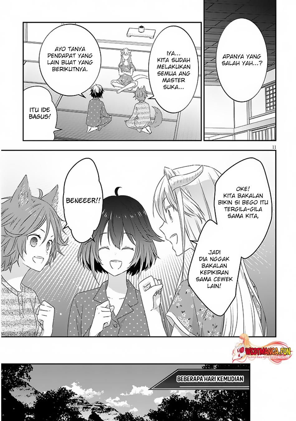 Manga Maou ni Natte node – Dungeon Tsukutte Jingai Musume to Honobono suru Chapter 73.2 gambar 2