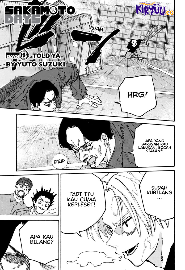 Manga Sakamoto Days Chapter 184 gambar 2