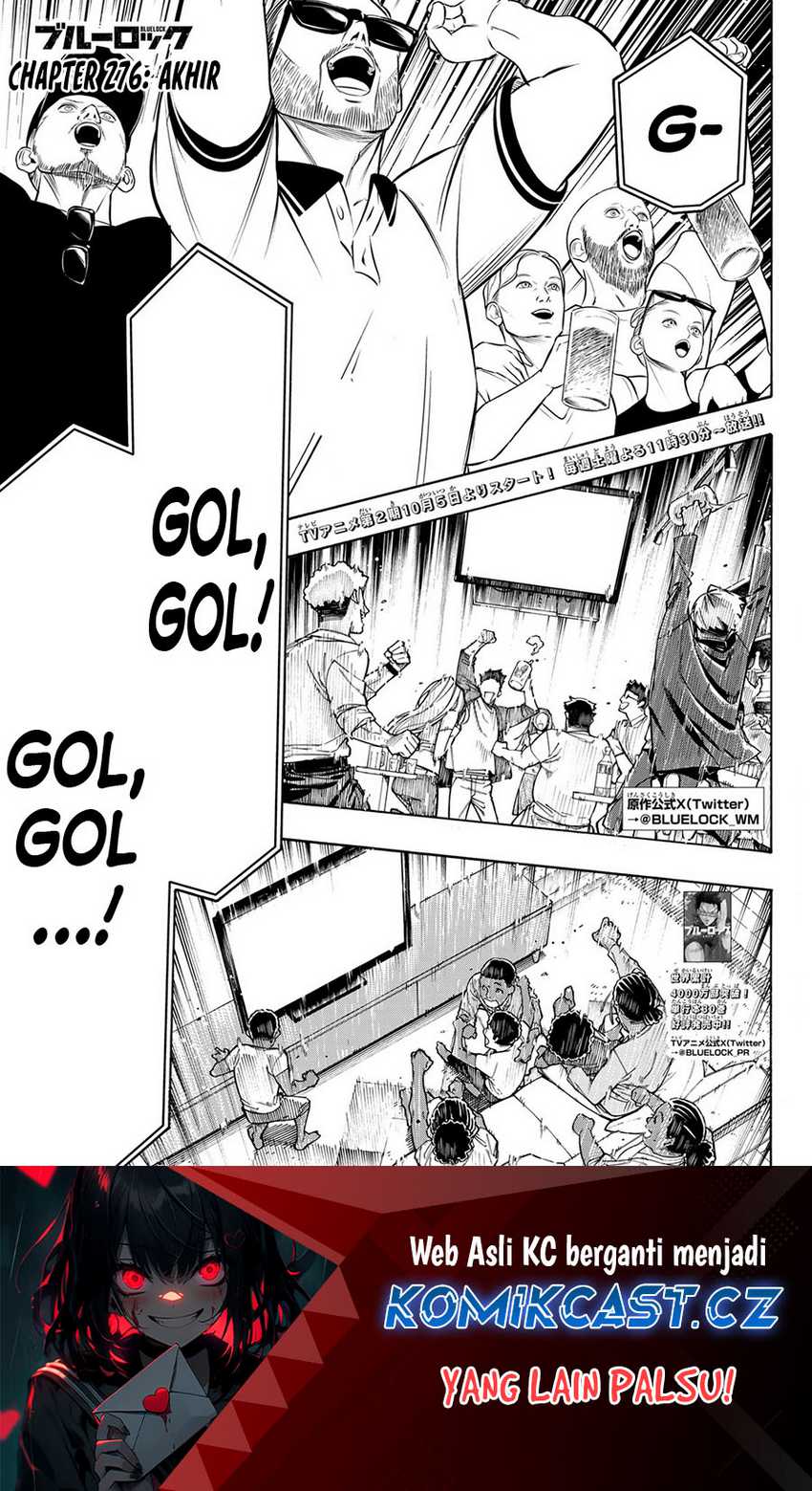 Manga Blue Lock Chapter 276 gambar 2