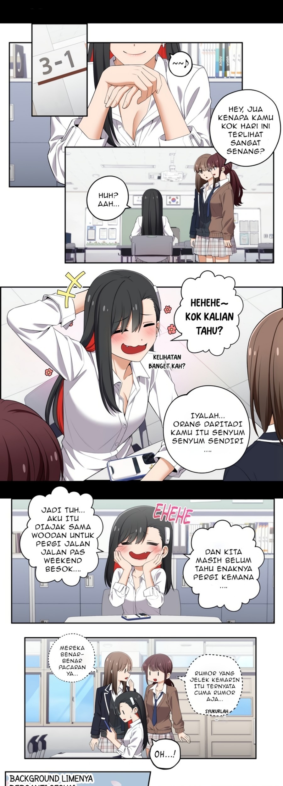 Manhwa We Are Not Dating!! Chapter 68 gambar 2