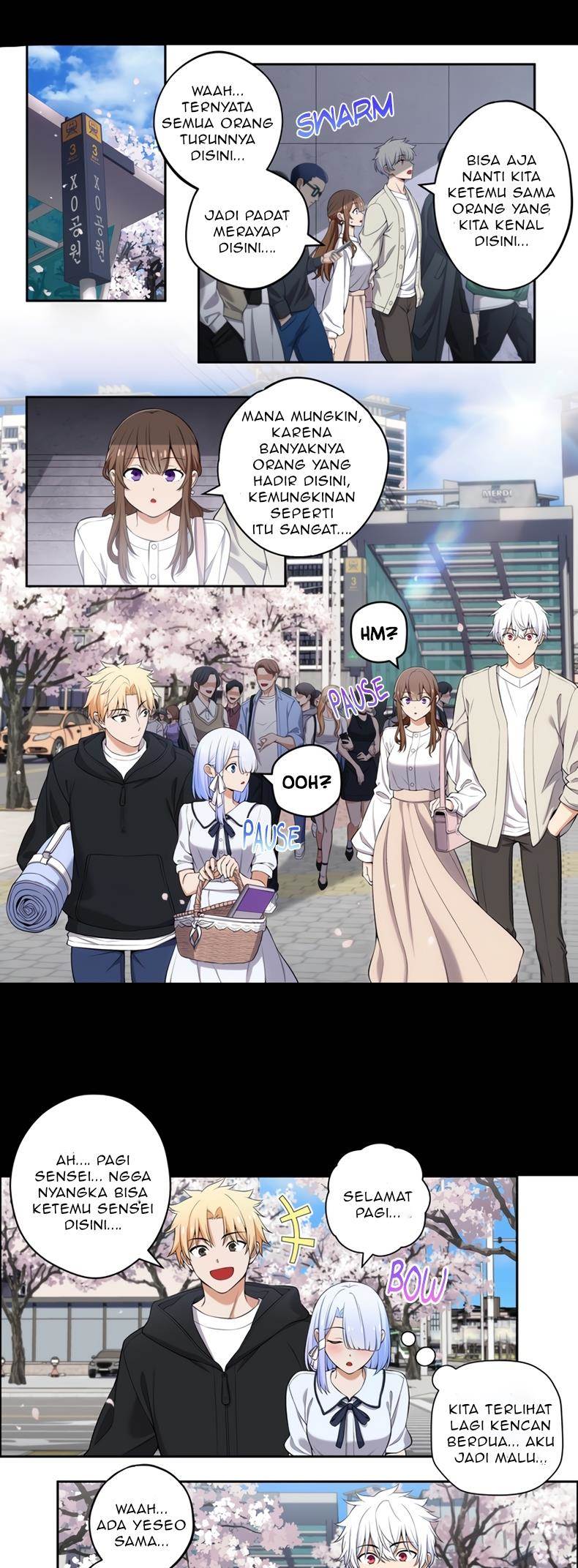 Manhwa We Are Not Dating!! Chapter 70 gambar 2