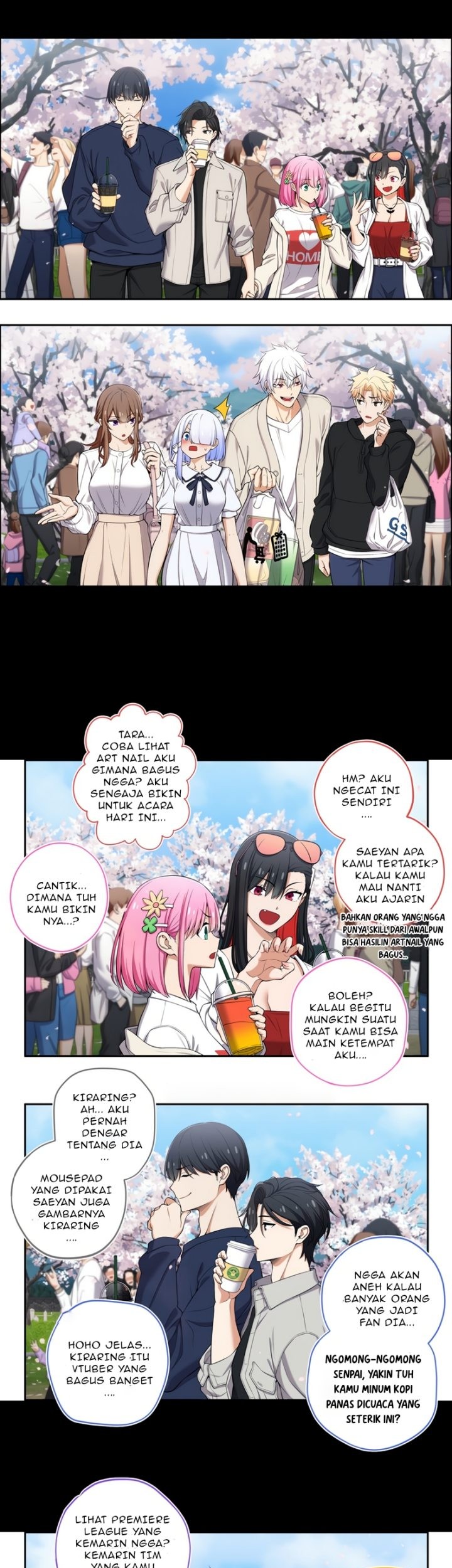 Manhwa We Are Not Dating!! Chapter 72 gambar 2