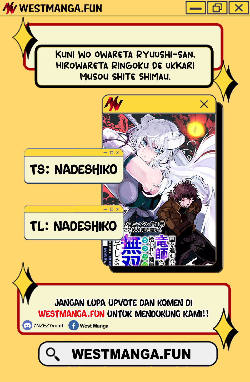 Kuni wo Owareta Ryuushi-san, Hirowareta Ringoku de Ukkari Musou shite Shimau Chapter 03 Gambar 3
