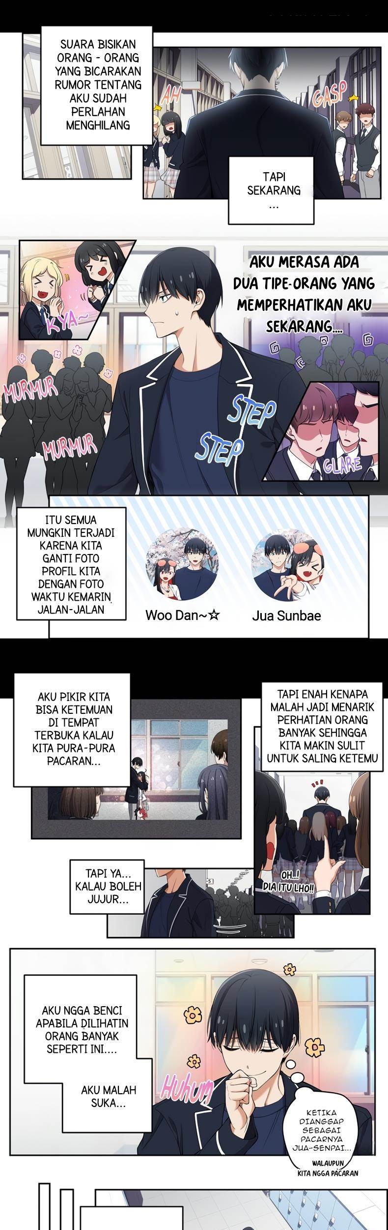 Manhwa We Are Not Dating!! Chapter 77 gambar 2