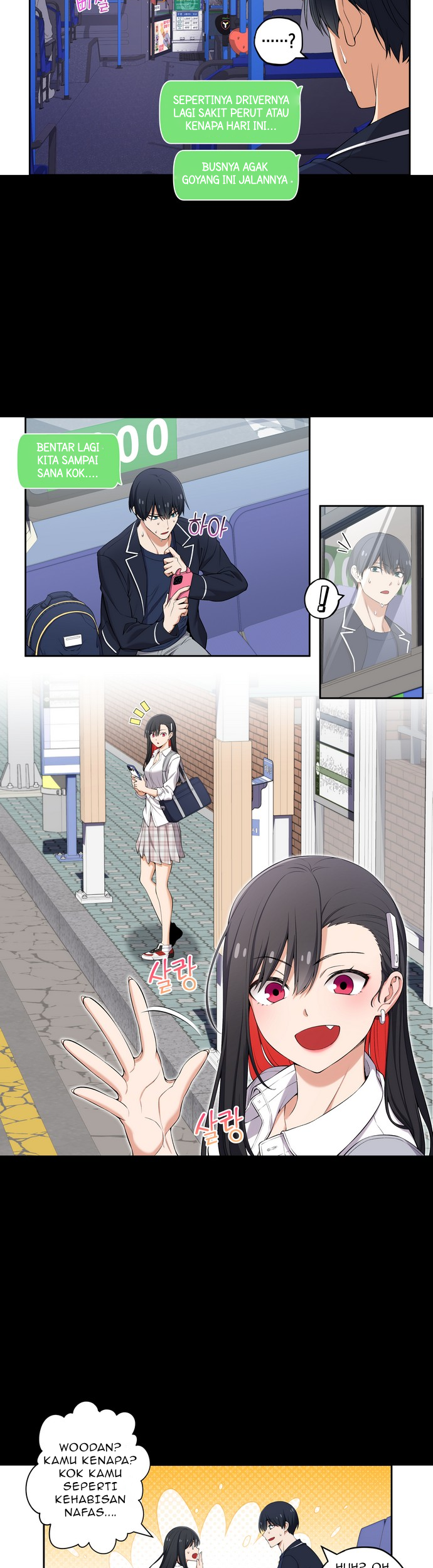 Manhwa We Are Not Dating!! Chapter 90 gambar 2