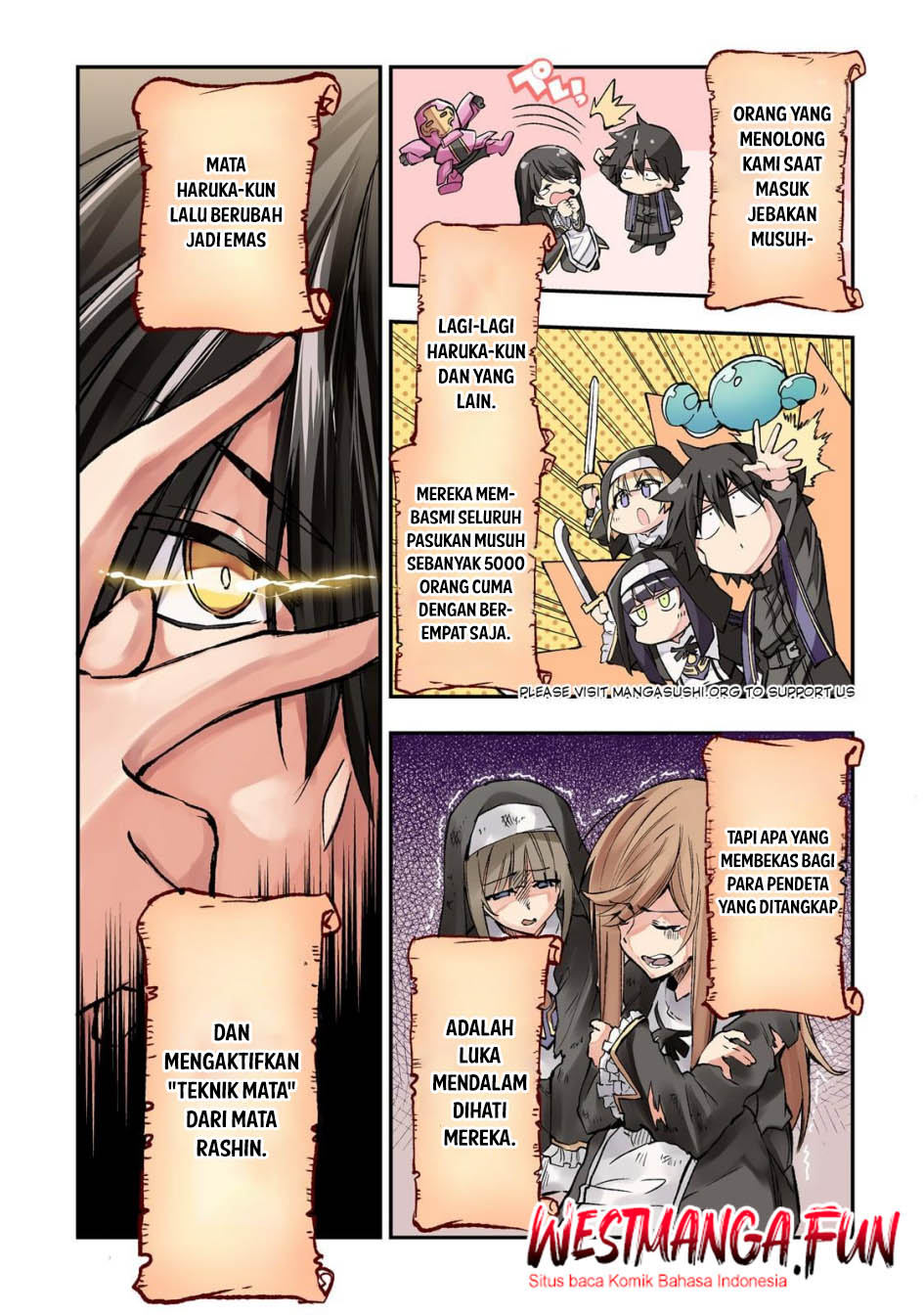 Manga Hitoribocchi no Isekai Kouryaku Chapter 250 gambar 2