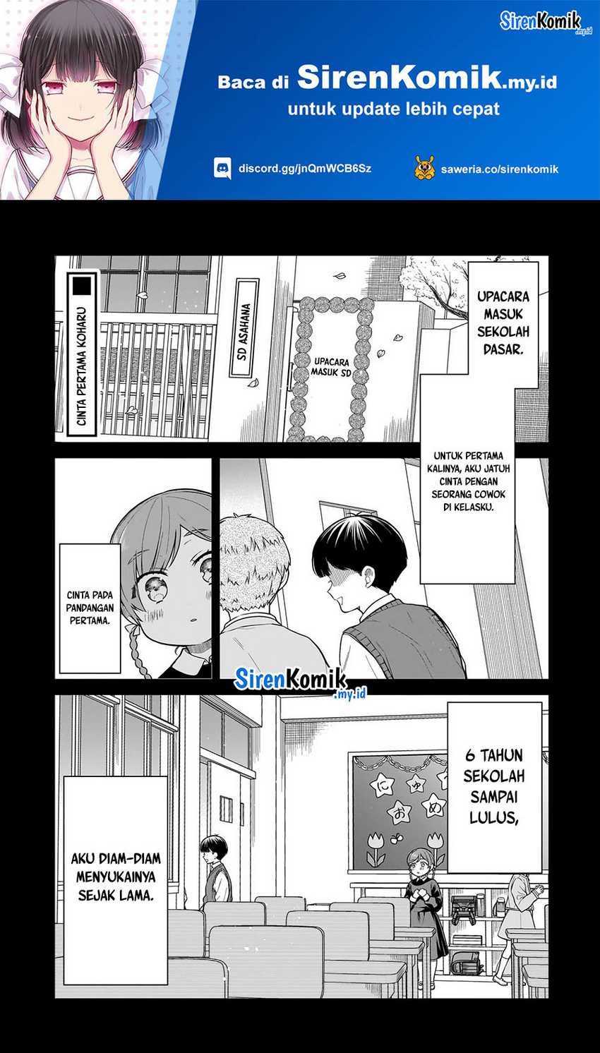 Manga Miyu-chan wa Zutto Tomodachi Chapter 12.1 gambar 2