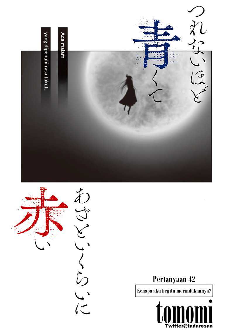 Manga Tsurenai Hodo Aokute Azatoi Kurai ni Akai Chapter 42 gambar 2