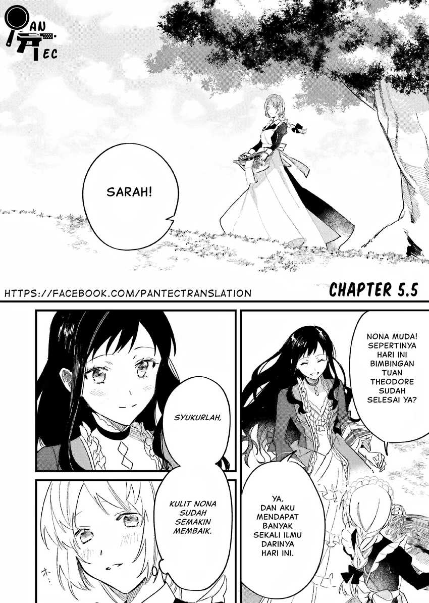 Manga Gyakkou Shita Akuyaku Reijou wa, Naze ka Maryoku wo Ushinattanode Shinsou no Reijou ni Narimasu Chapter 05.5 gambar 2