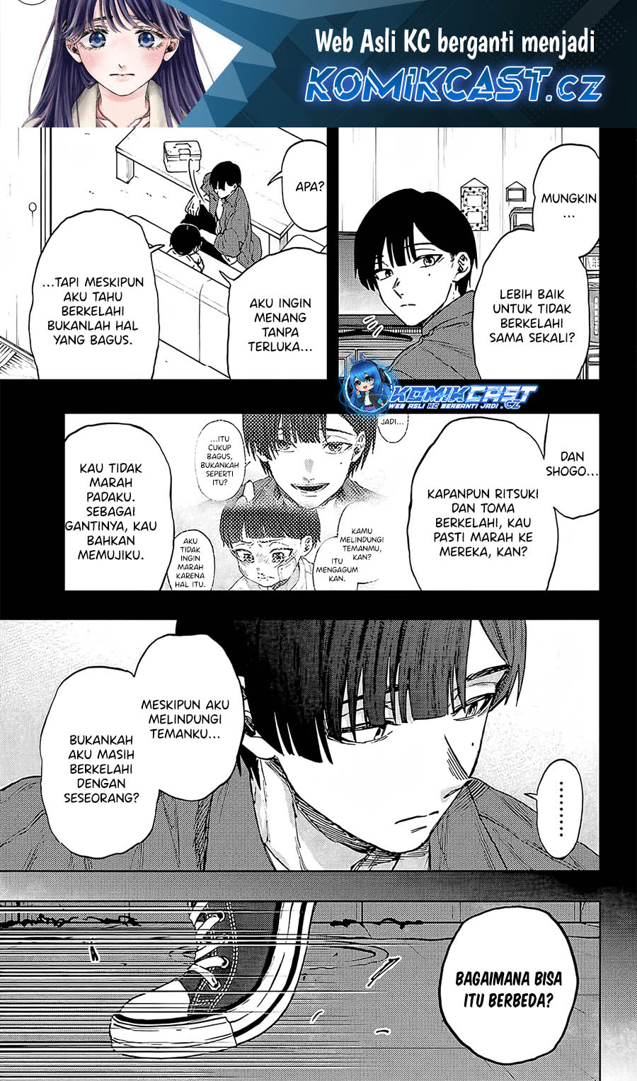 Manga Kaoru Hana wa Rin to Saku Chapter 95 gambar 2