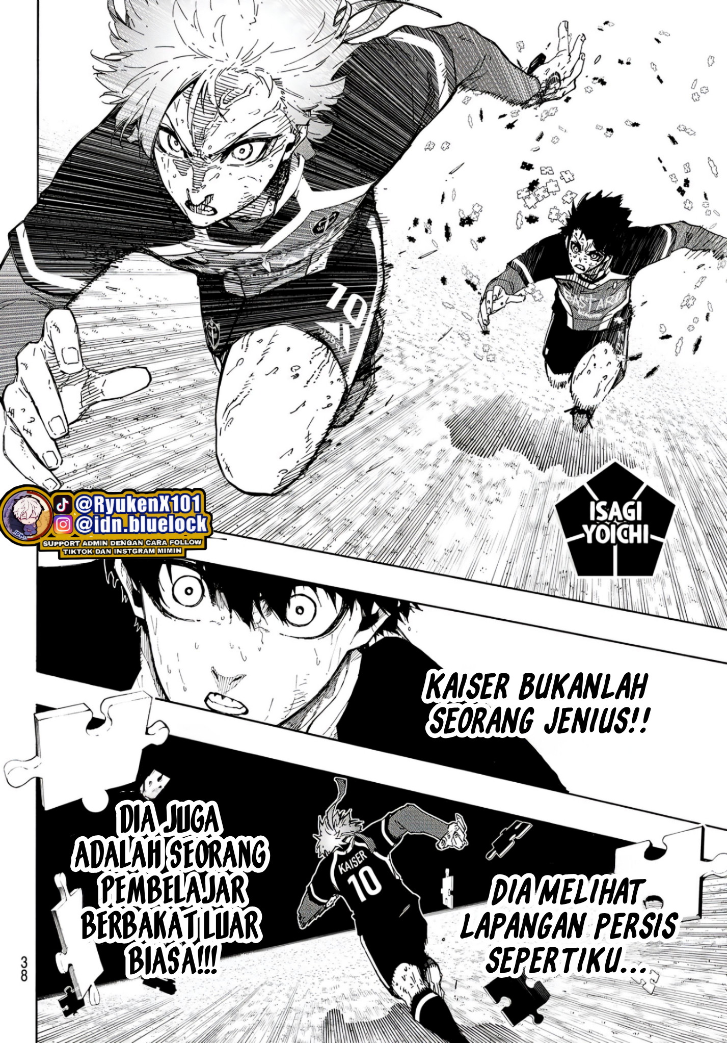 Manga Blue Lock Chapter 282 gambar 2
