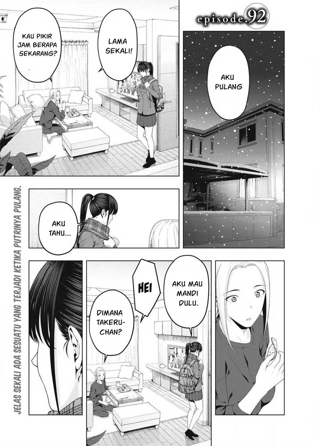 Manga Kanojo no Tomodachi Chapter 92 gambar 2