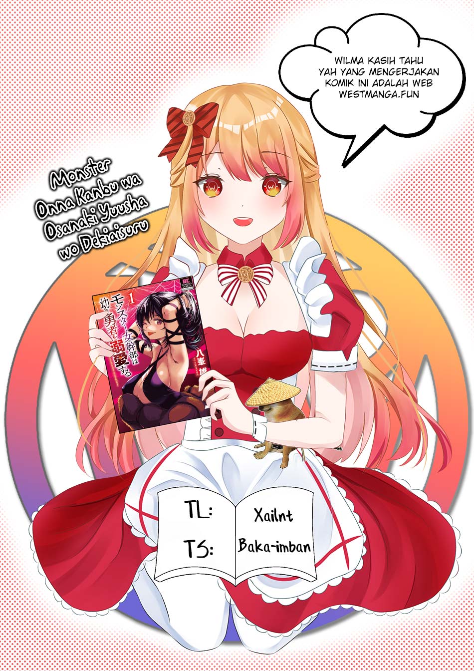 Monster Onna Kanbu wa Osanaki Yuusha wo Dekiaisuru Chapter 01 Gambar 4