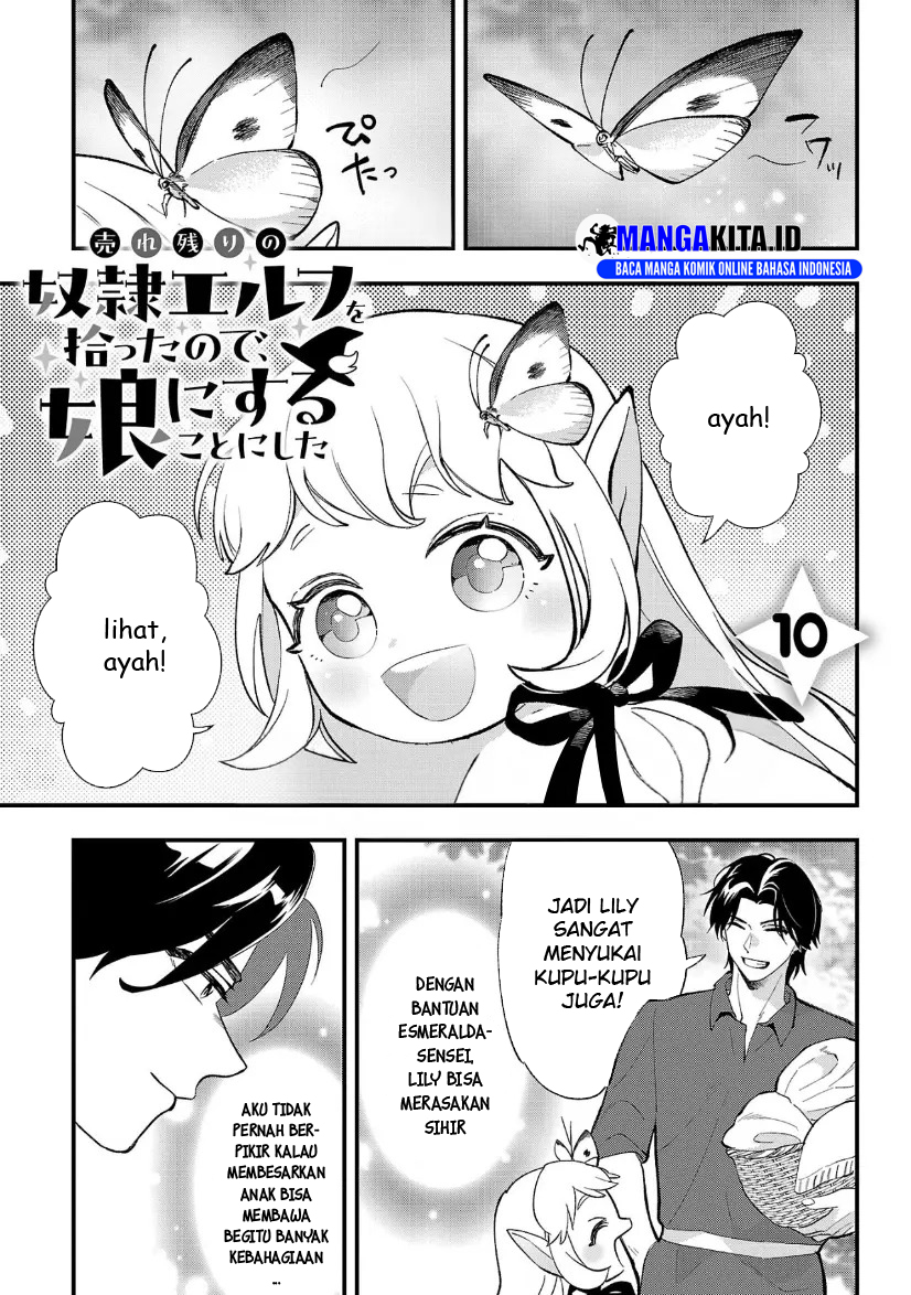 Manga Urenokori no Dorei Elf wo Hirotta no de, Musume ni suru Koto ni shita Chapter 10 gambar 2