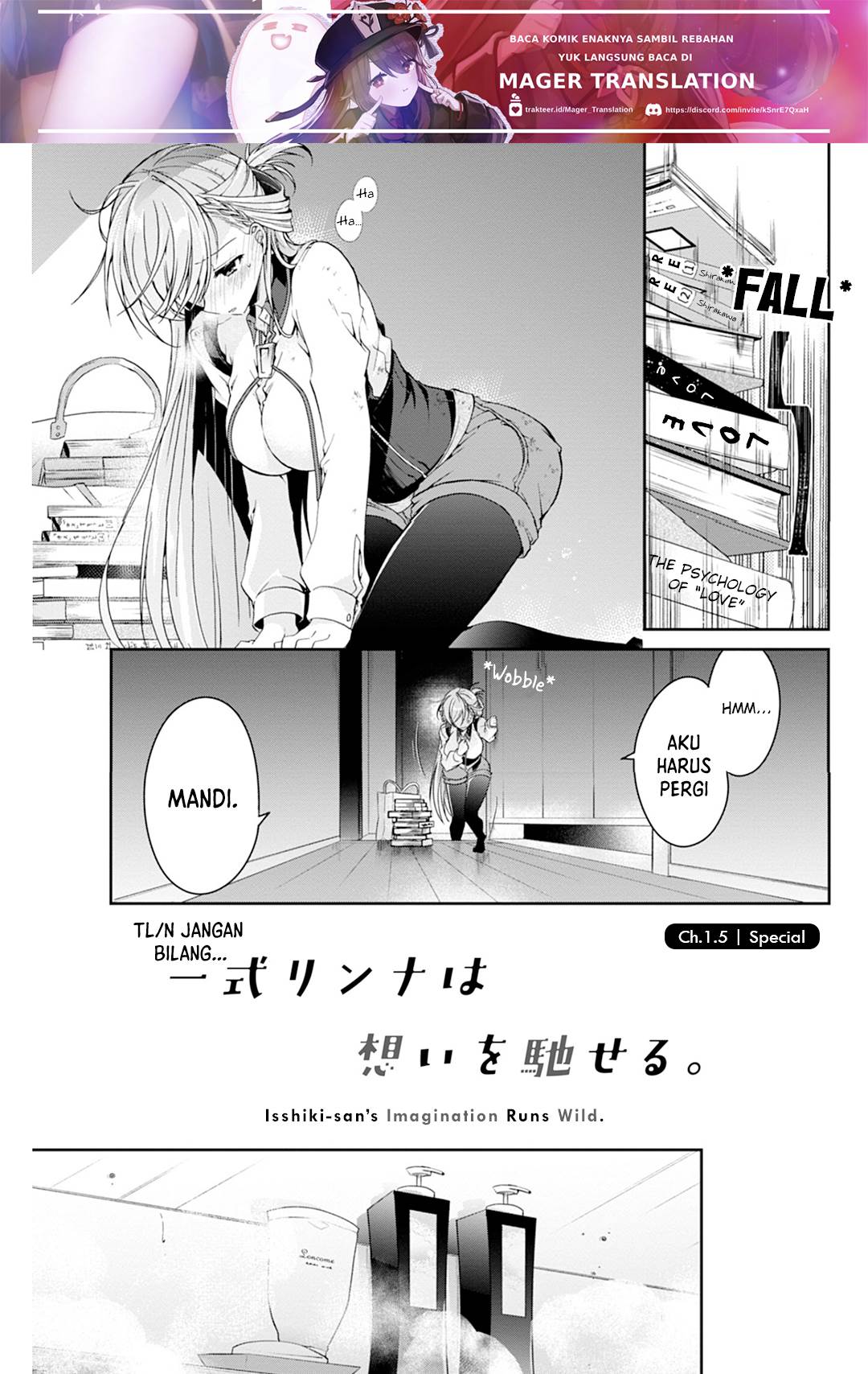 Manga Isshiki-san wa Koi wo Shiritai Chapter 05.5 gambar 2