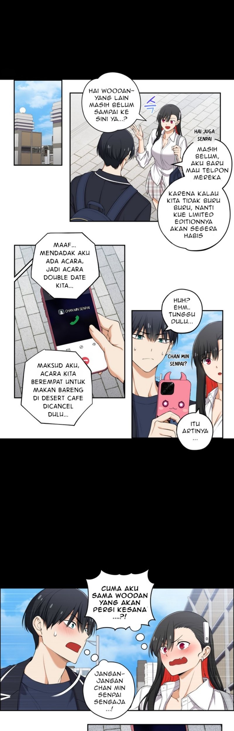 Manhwa We Are Not Dating!! Chapter 109 gambar 2