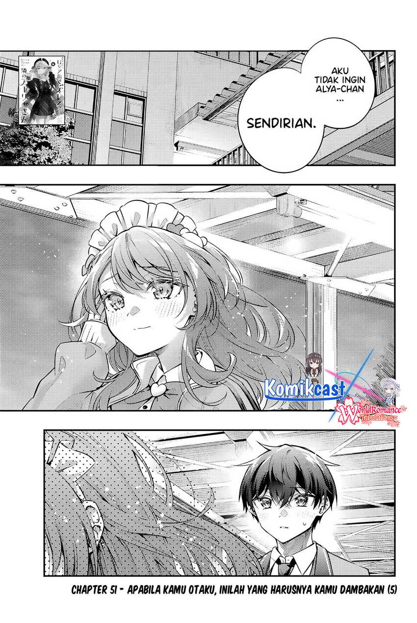 Manga Tokidoki Bosotto Roshiago de Dereru Tonari no Alya-san Chapter 51 gambar 2