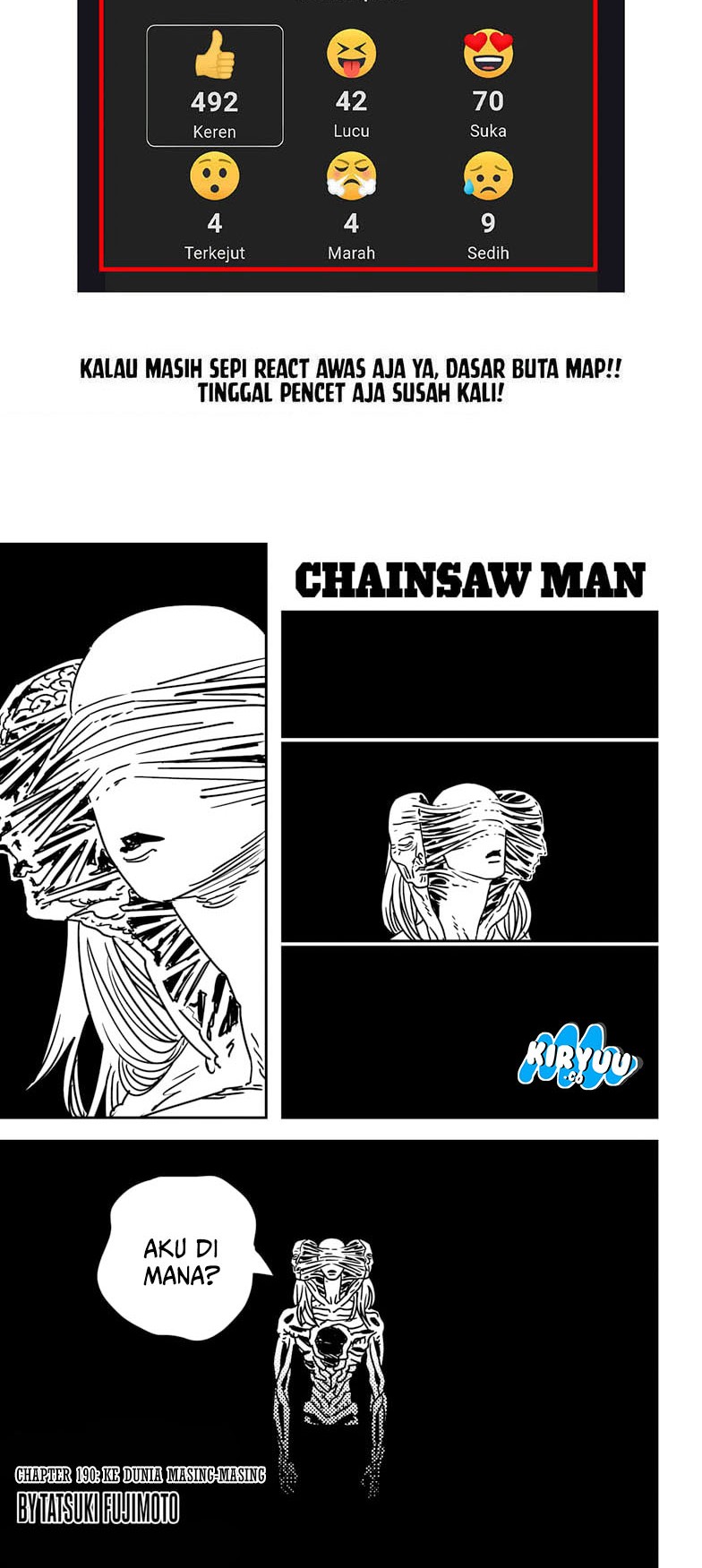 Manga Chainsaw Man Chapter 190 gambar 2