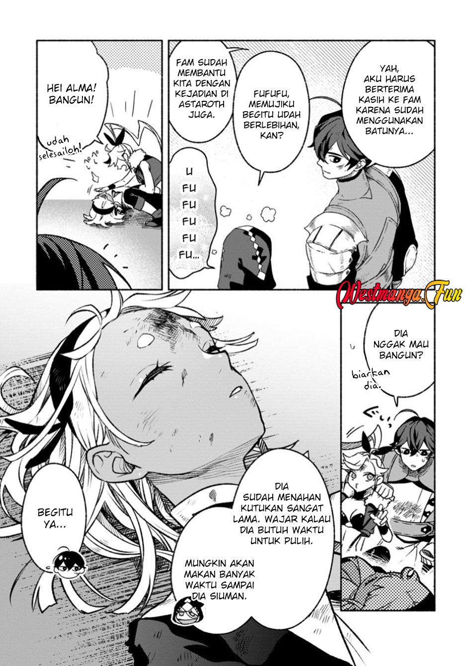 Manga Sono Monban, Saikyou Nitsuki: Tsuihou Sareta Bougyo Ryoku 9999 no Senshi, Outo no Monban Toshite Musou Suru Chapter 32.3 gambar 2