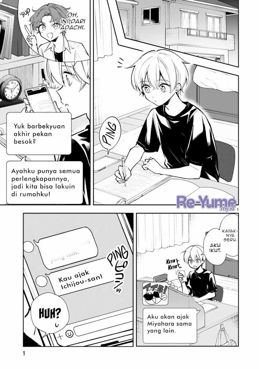 Manga Ichijou-san wa Kao ni Deyasui Chapter 18 gambar 2