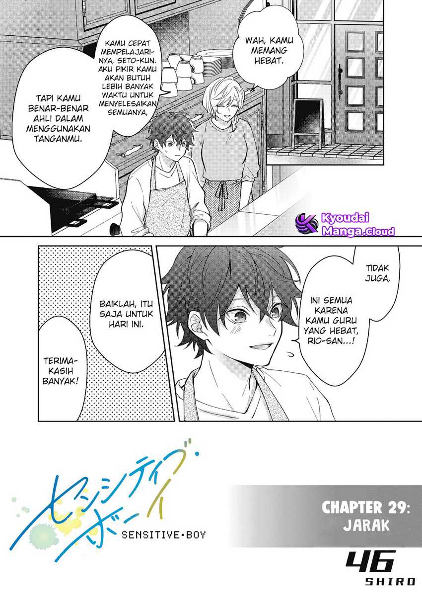 Manga Sensitive Boy Chapter 29 gambar 2