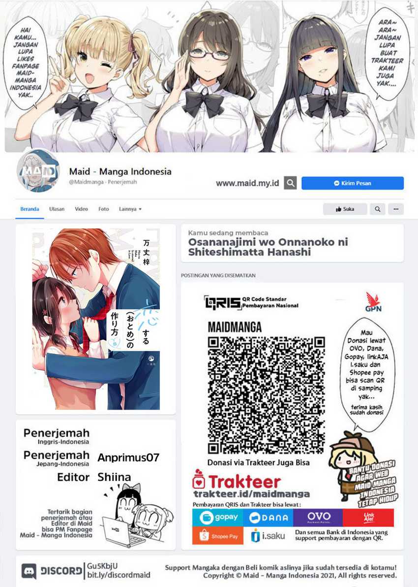 Manga Osananajimi wo Onnanoko ni Shiteshimatta Hanashi Chapter 99 gambar 2