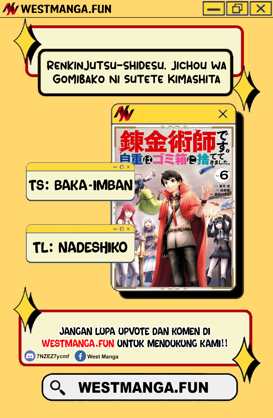 Renkinjutsu-shidesu. Jichou Wa Gomibako Ni Sutete Kimashita Chapter 06 Gambar 4