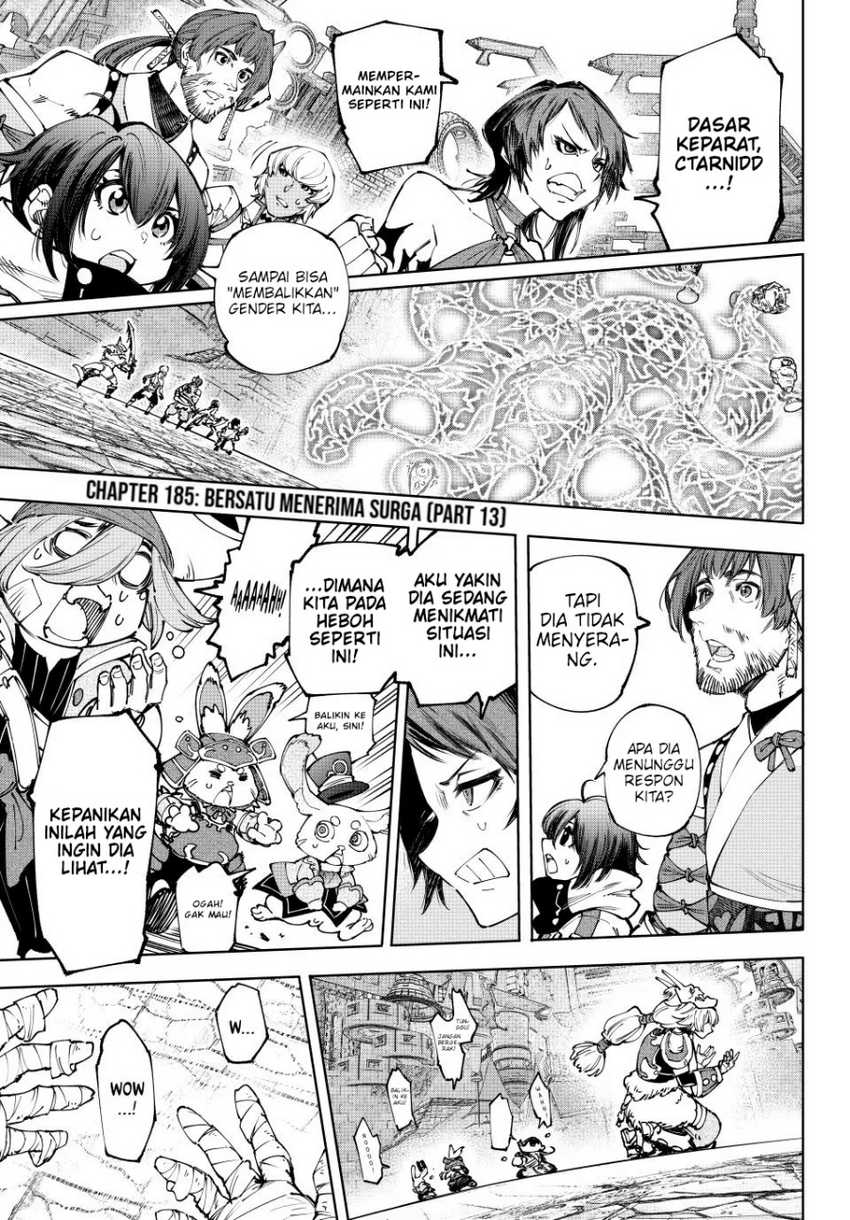 Manga Shangri-La Frontier ~ Kusoge Hunter, Kamige ni Idoman to su~ Chapter 185 gambar 2
