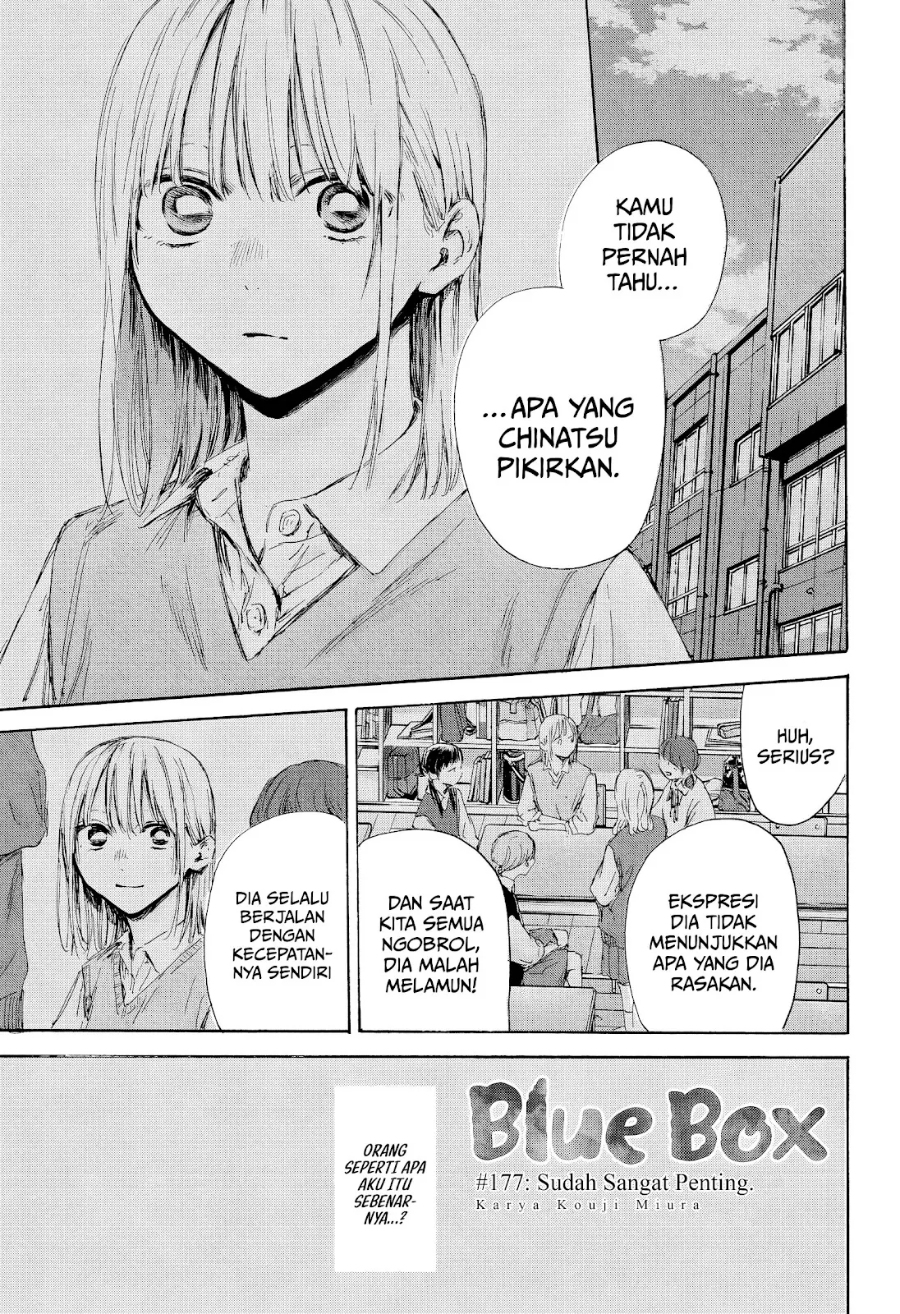 Manga Ao no Hako Chapter 177 gambar 2