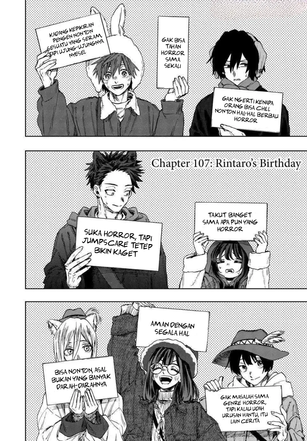 Manga Kaoru Hana wa Rin to Saku Chapter 107 gambar 2