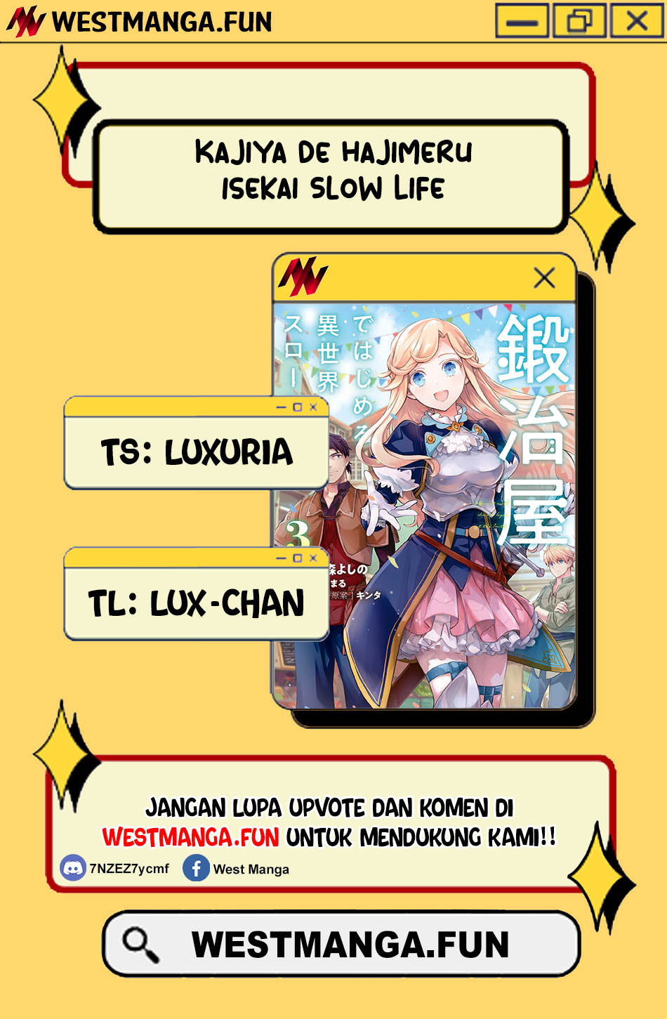 Manga Kajiya de Hajimeru Isekai Slow Life Chapter 20.5 gambar 2