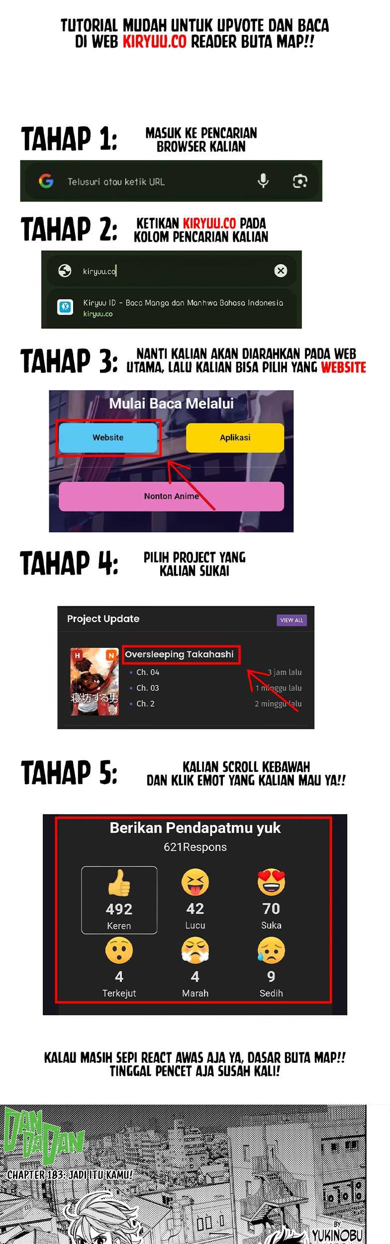 Manga DANDADAN Chapter 183 gambar 2
