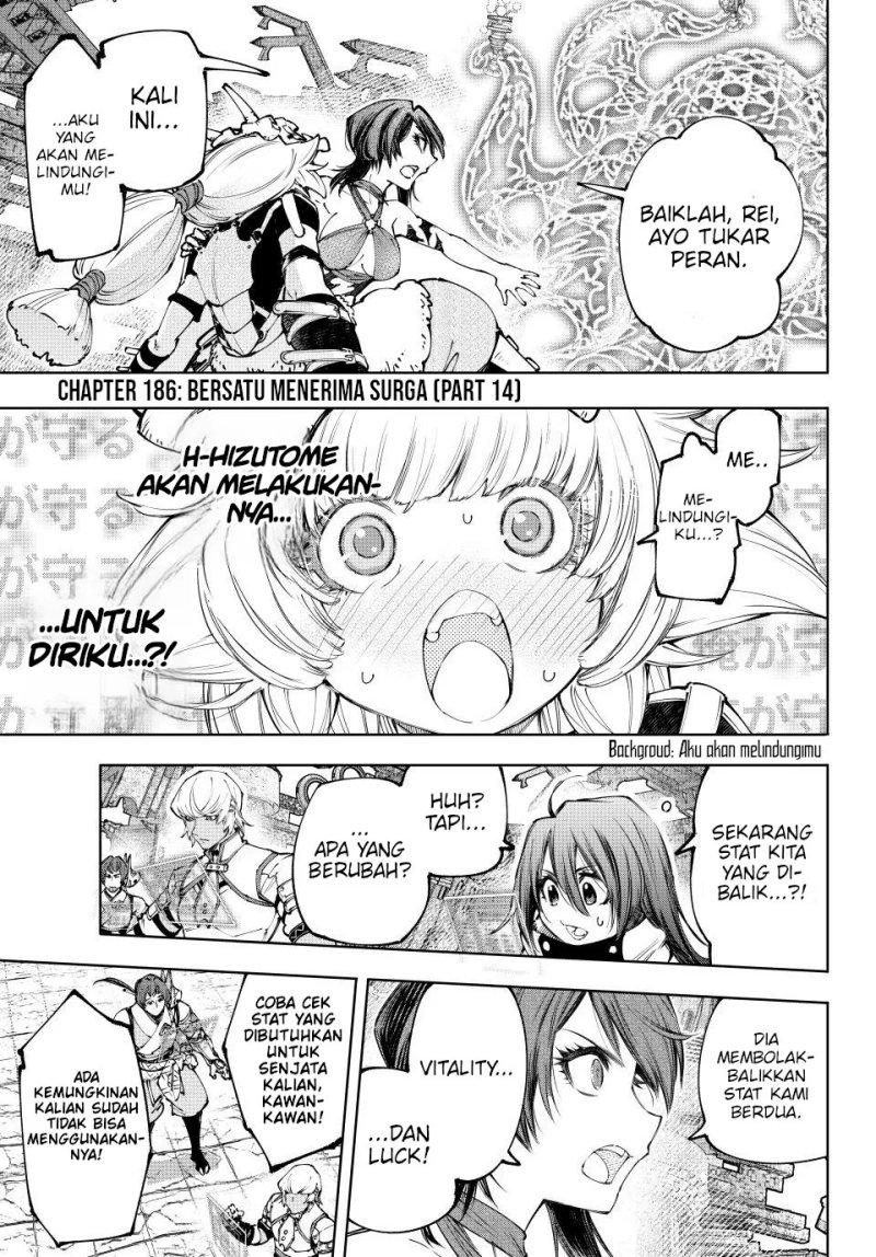 Manga Shangri-La Frontier ~ Kusoge Hunter, Kamige ni Idoman to su~ Chapter 186 gambar 2