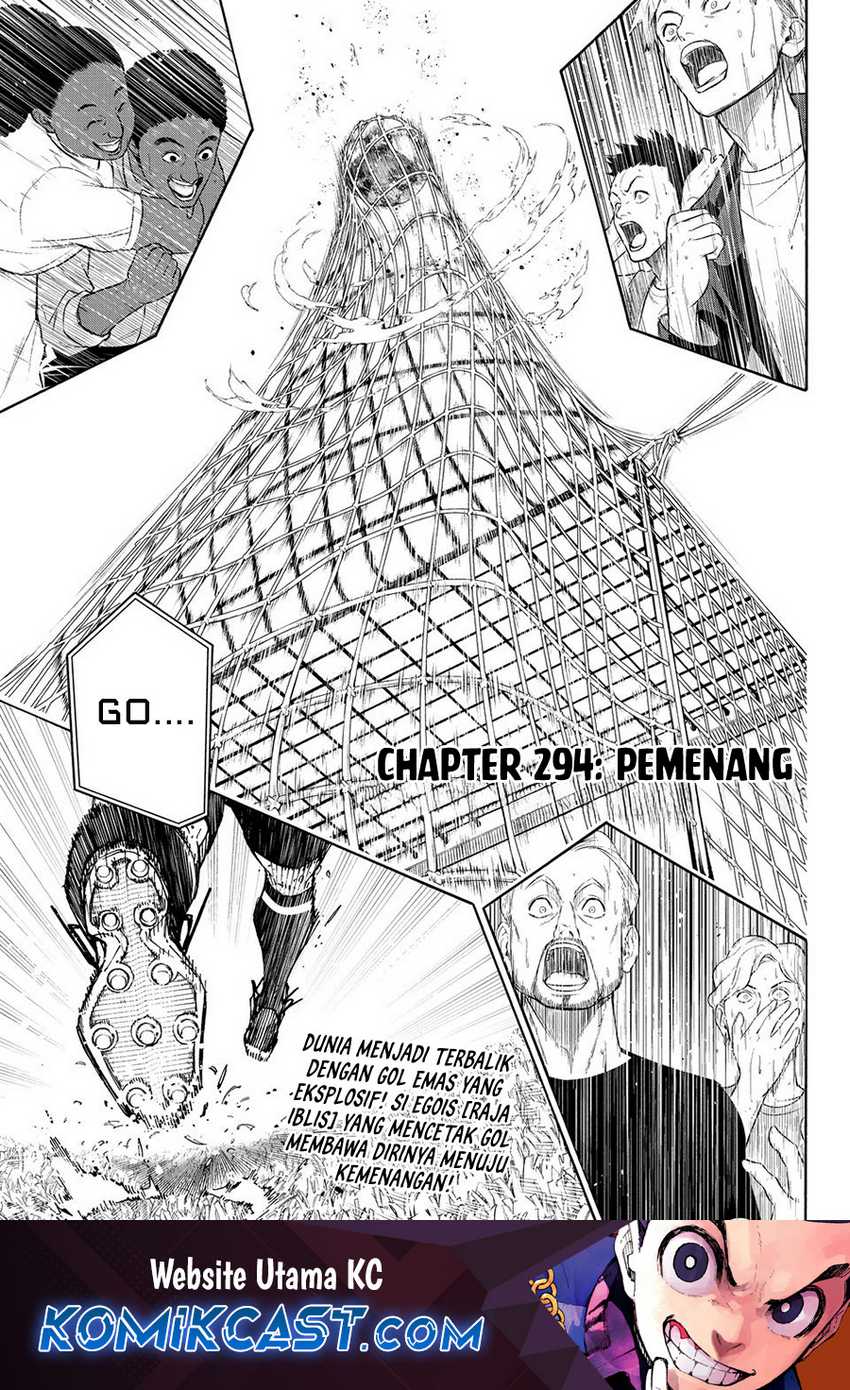 Manga Blue Lock Chapter 294 gambar 2