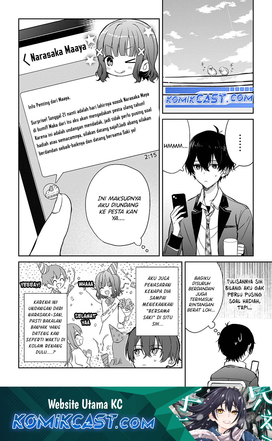 Manga Gimai Seikatsu Chapter 24.2 gambar 2