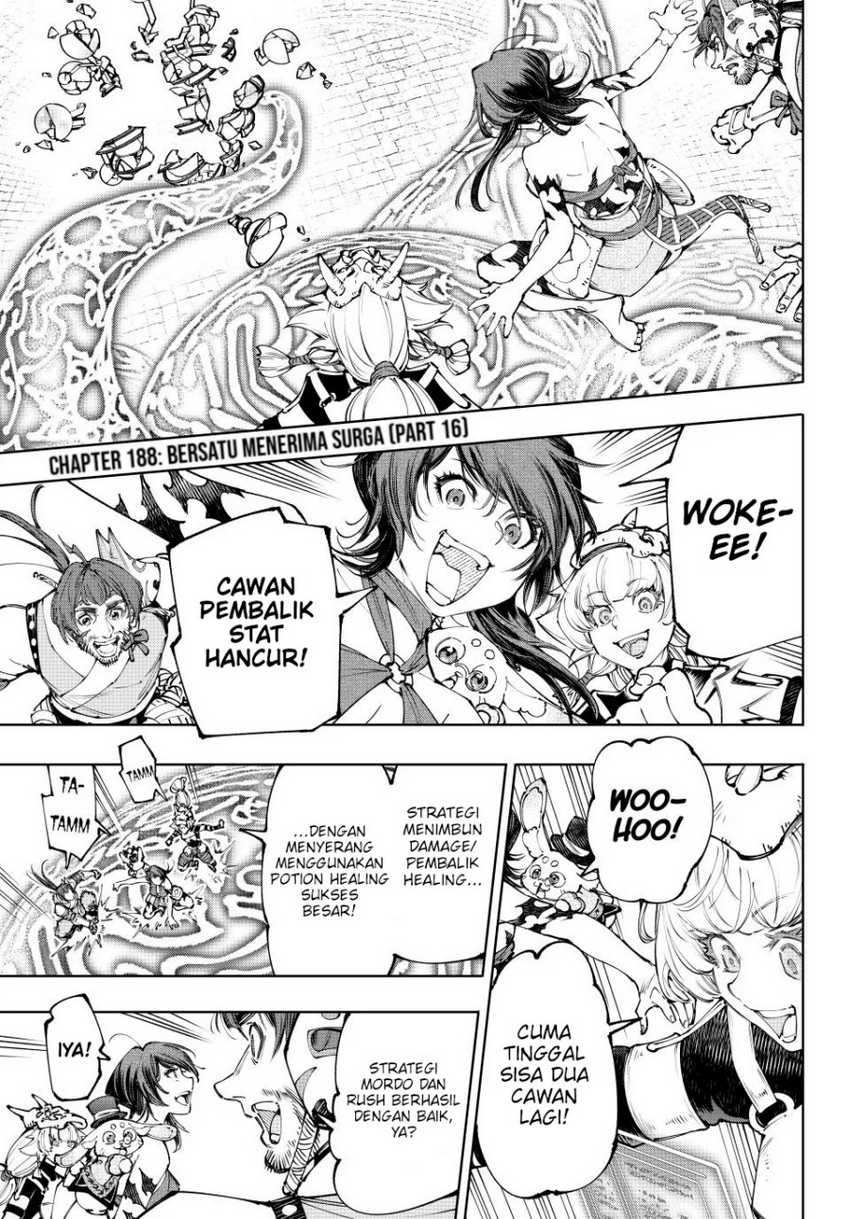Manga Shangri-La Frontier ~ Kusoge Hunter, Kamige ni Idoman to su~ Chapter 188 gambar 2