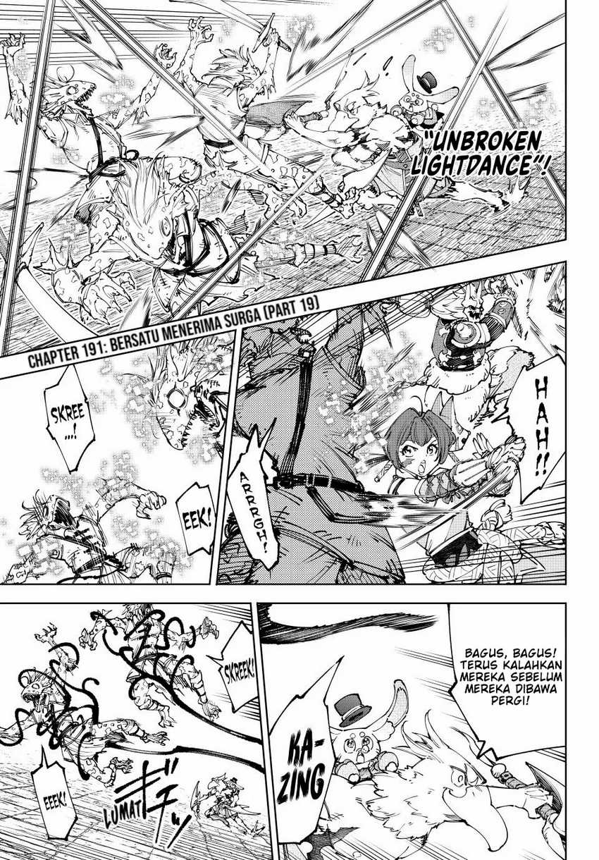 Manga Shangri-La Frontier ~ Kusoge Hunter, Kamige ni Idoman to su~ Chapter 191 gambar 2