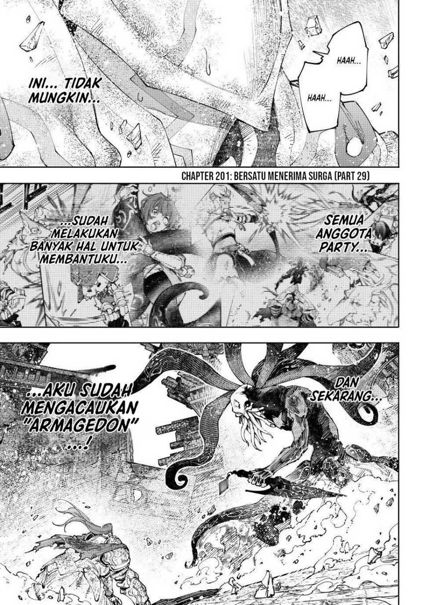 Manga Shangri-La Frontier ~ Kusoge Hunter, Kamige ni Idoman to su~ Chapter 201 gambar 2