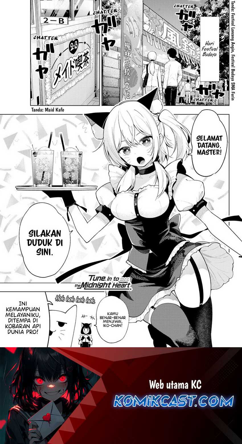 Manga Mayonaka Heart Tune Chapter 64 gambar 2
