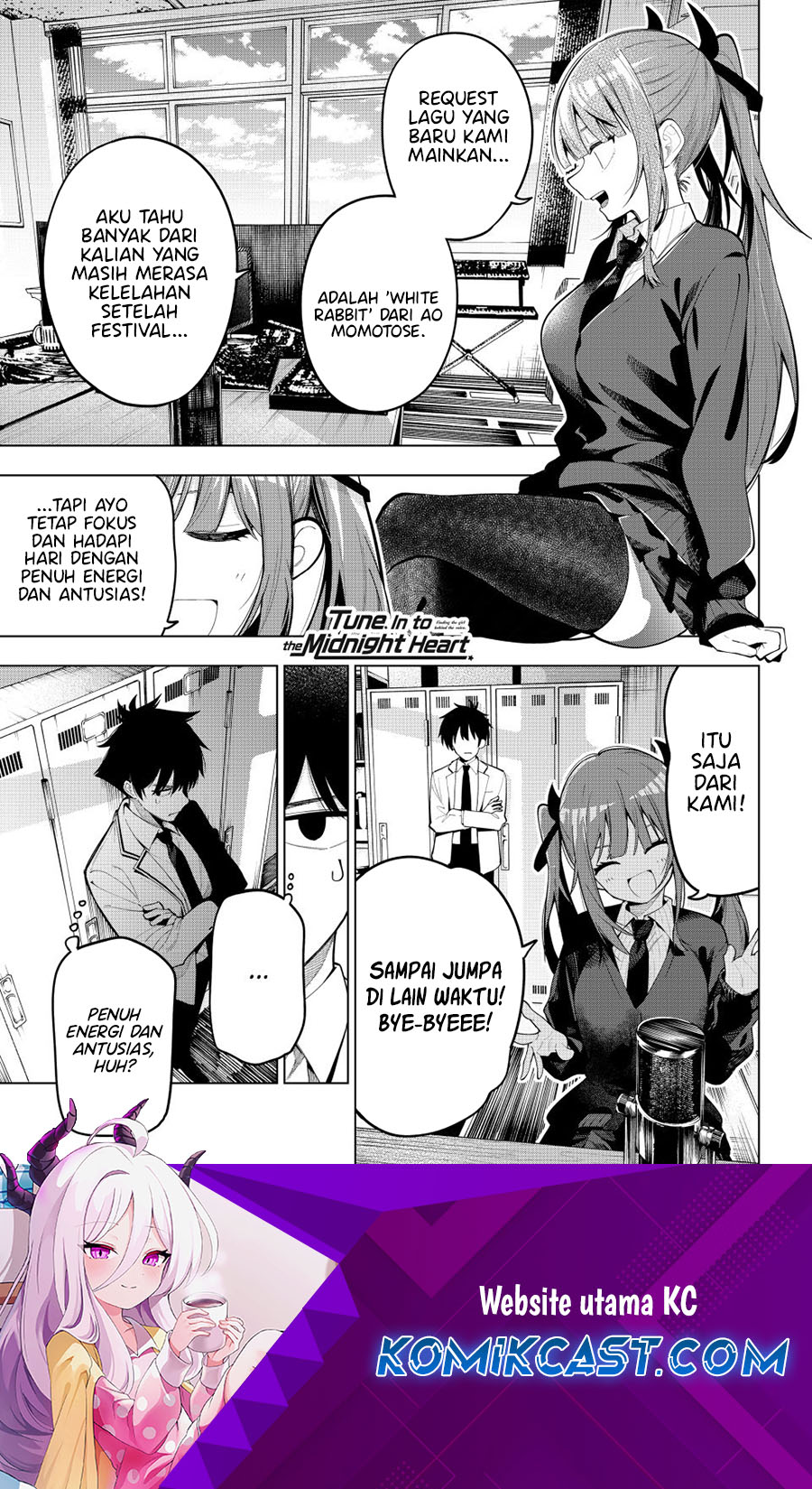 Manga Mayonaka Heart Tune Chapter 70 gambar 2