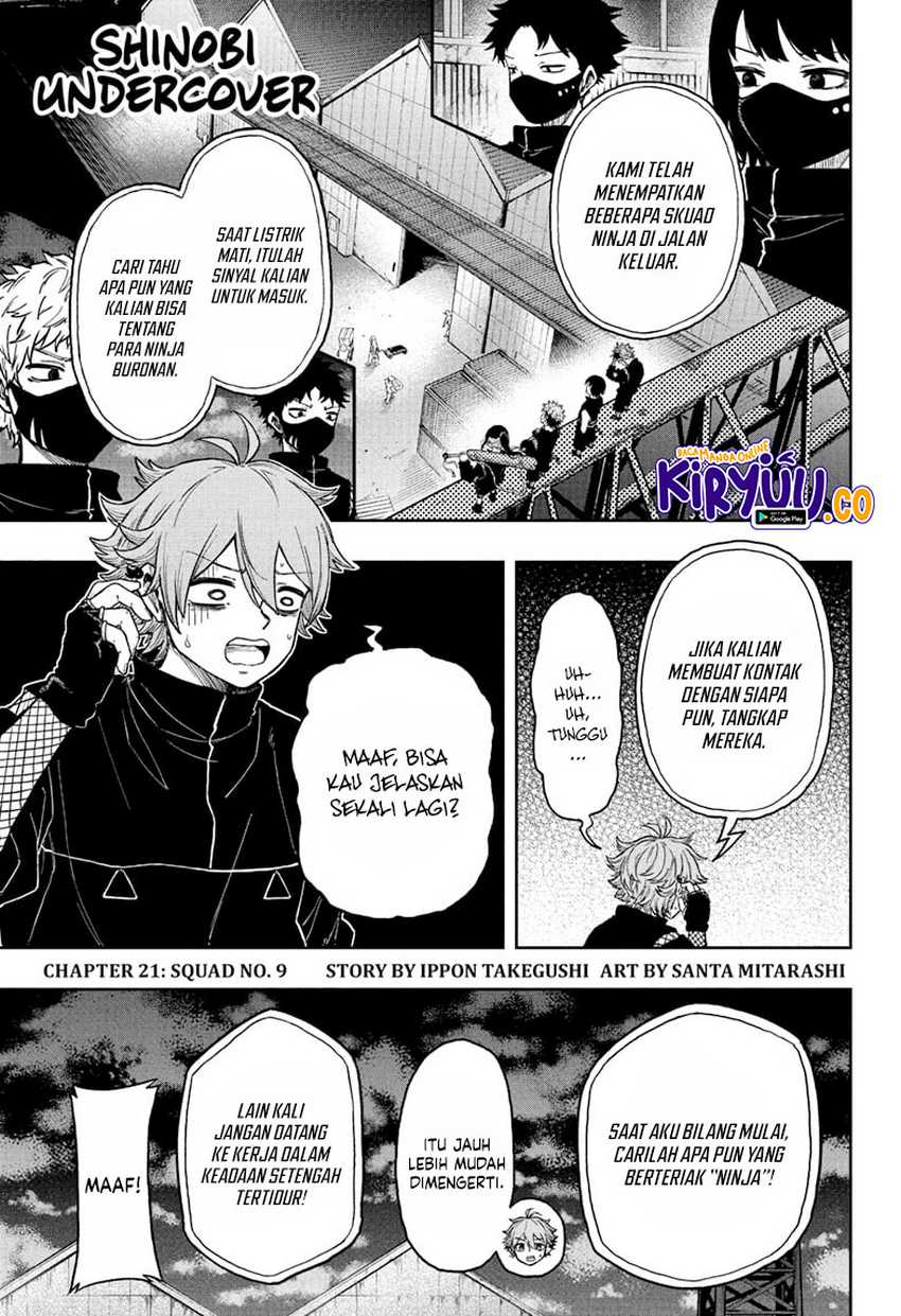 Manga Shinobi Undercover Chapter 21 gambar 2