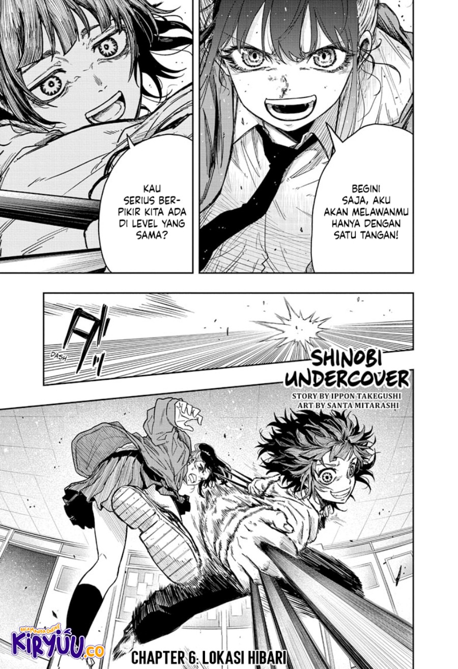 Manga Shinobi Undercover Chapter 06 gambar 2
