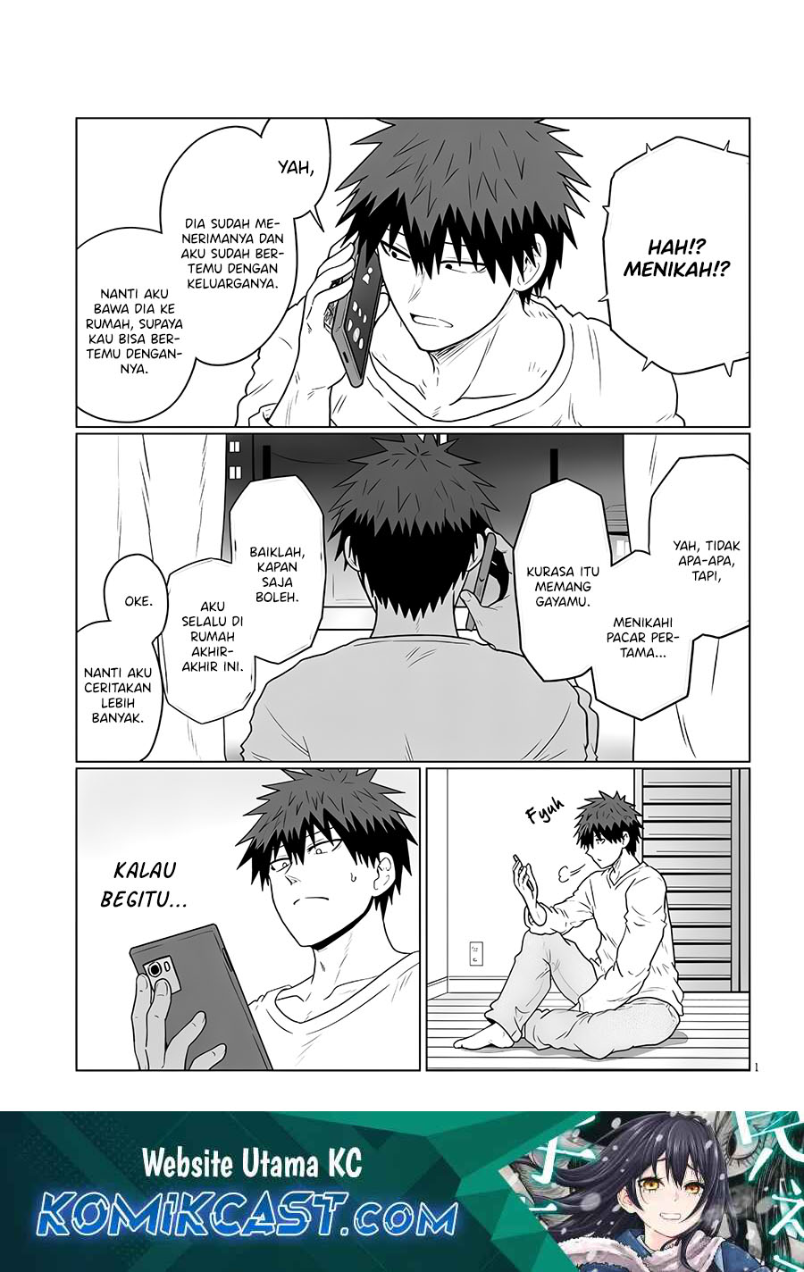 Manga Uzaki-chan wa Asobitai! Chapter 118 gambar 2