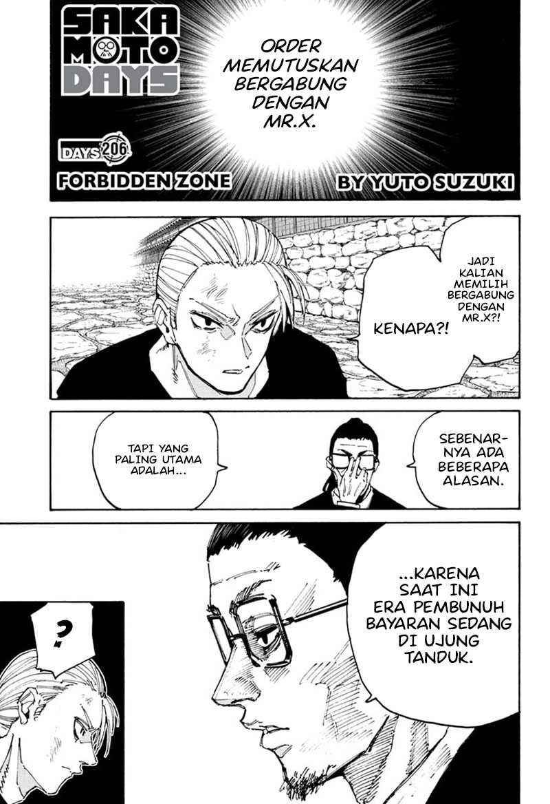 Manga Sakamoto Days Chapter 206 gambar 2