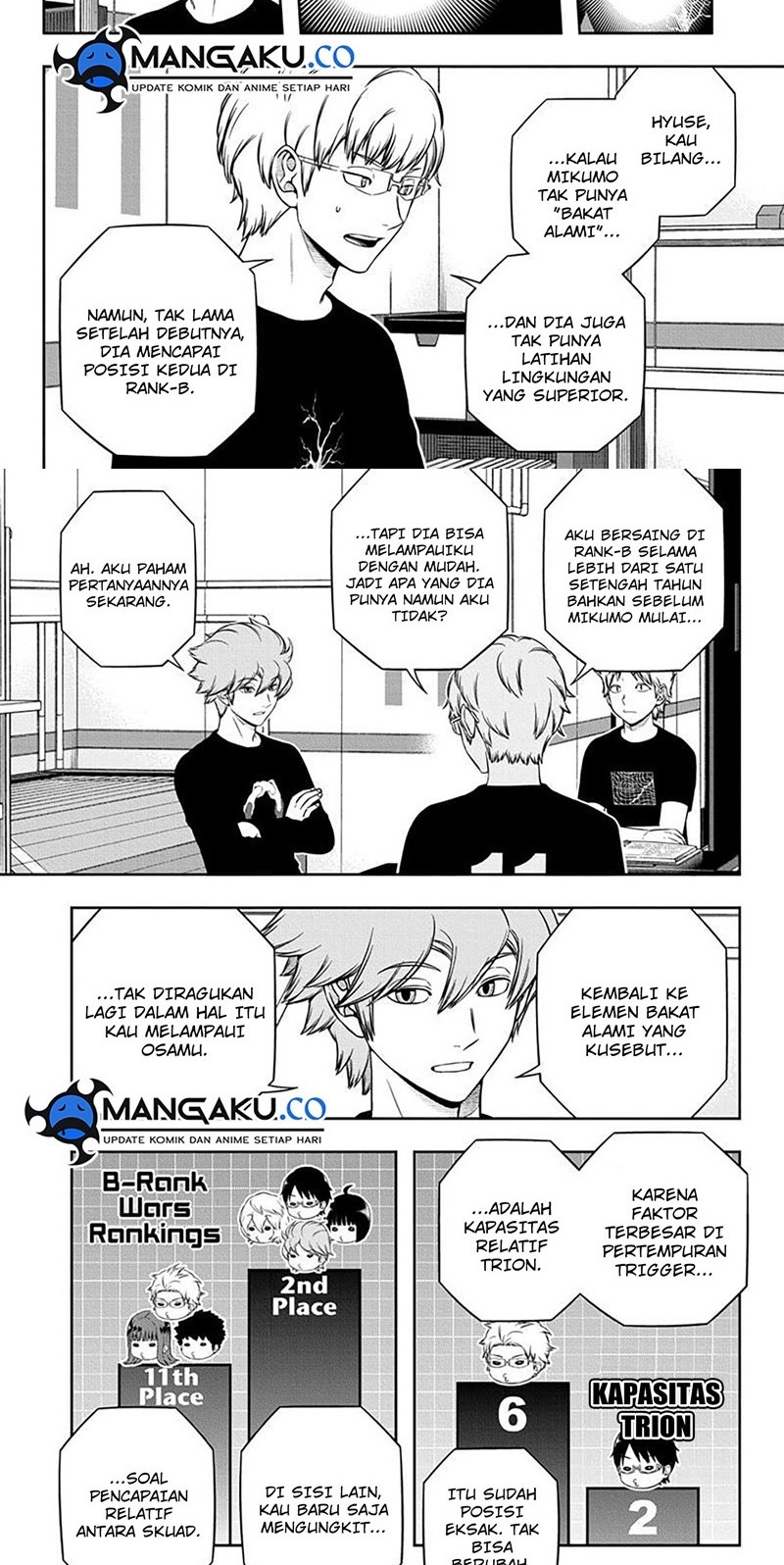 Manga World Trigger Chapter 245 gambar 2