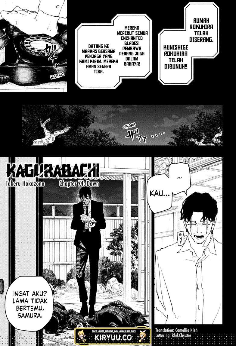 Manga Kagurabachi Chapter 74 gambar 2
