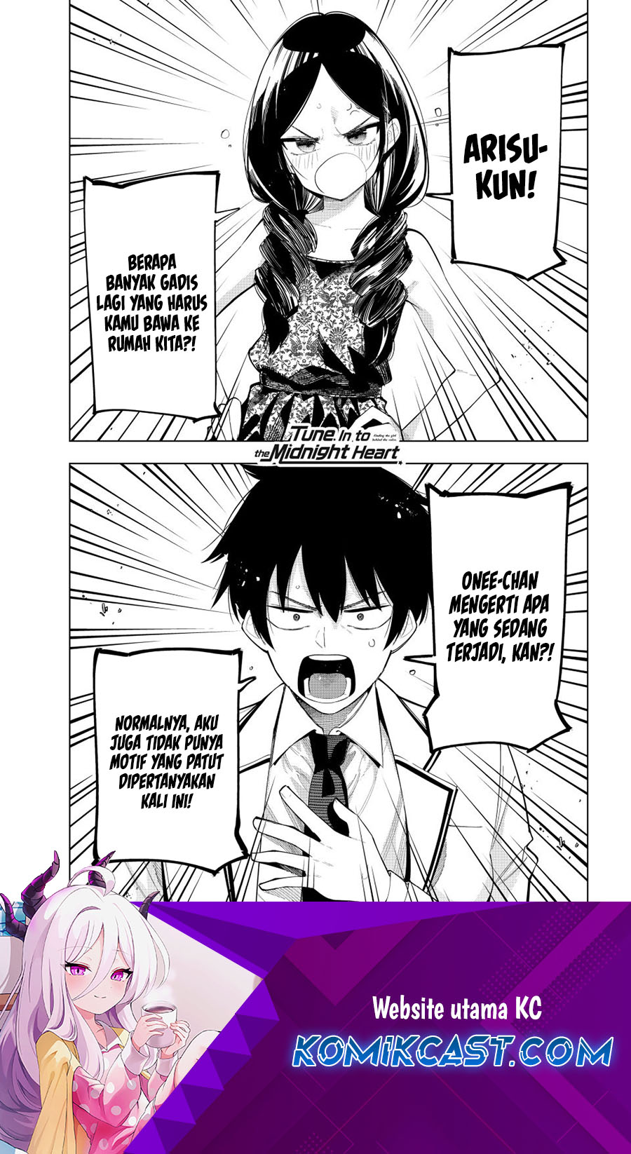 Manga Mayonaka Heart Tune Chapter 71 gambar 2