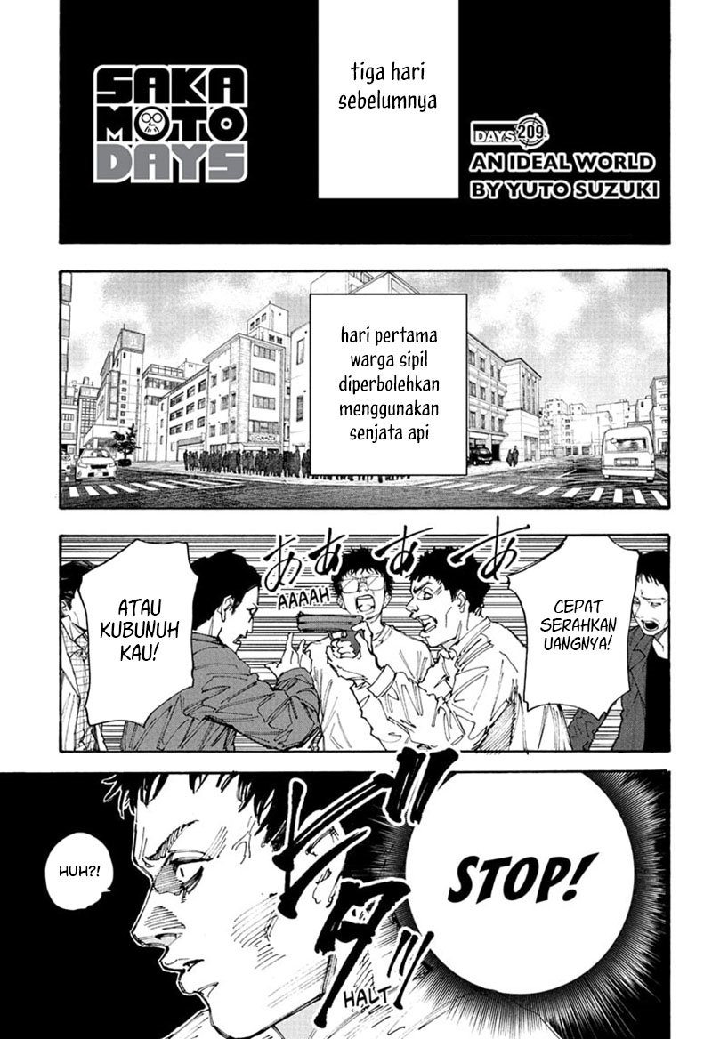 Manga Sakamoto Days Chapter 209 gambar 2