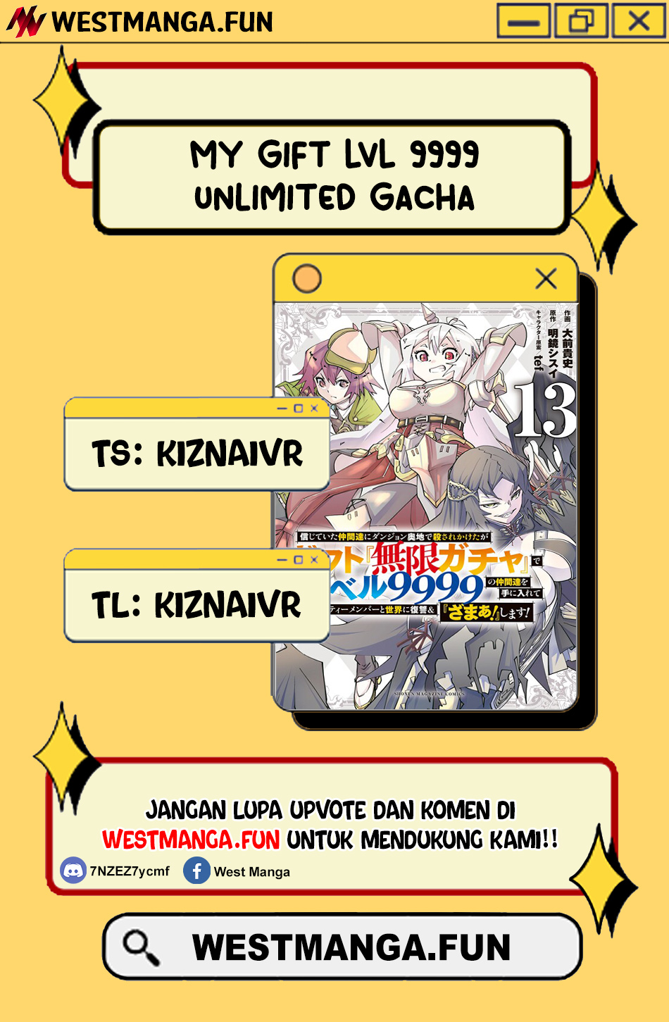 My Gift LVL 9999 Unlimited Gacha Chapter 161 Gambar 3