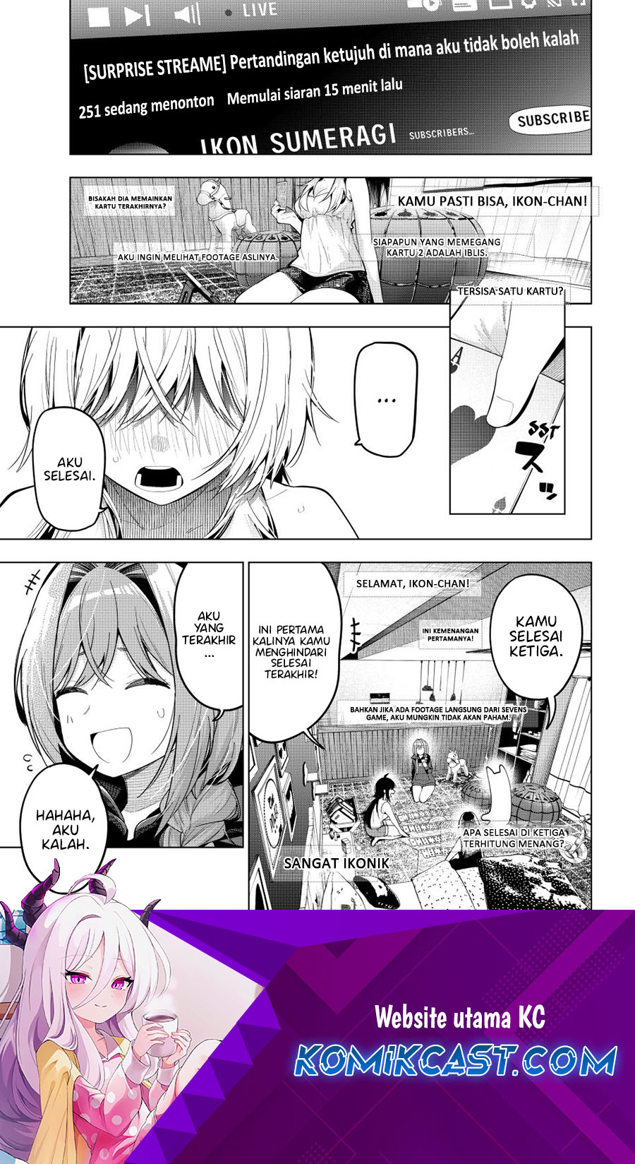 Manga Mayonaka Heart Tune Chapter 72 gambar 2
